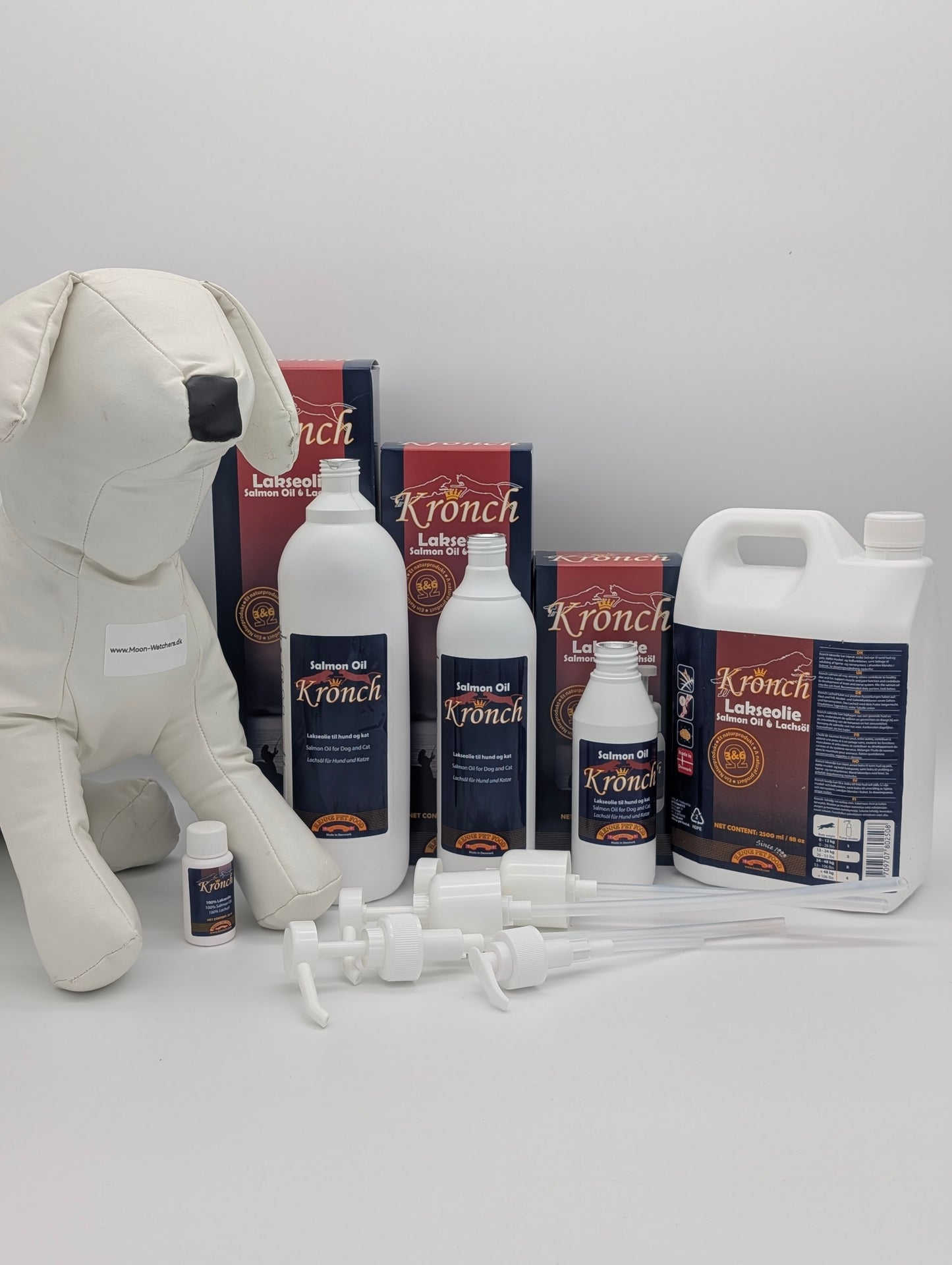 Kronch Lakseolie – Frisk Dansk Kvalitet til Din Hunds Sundhed www.moon-watchers.dk 03