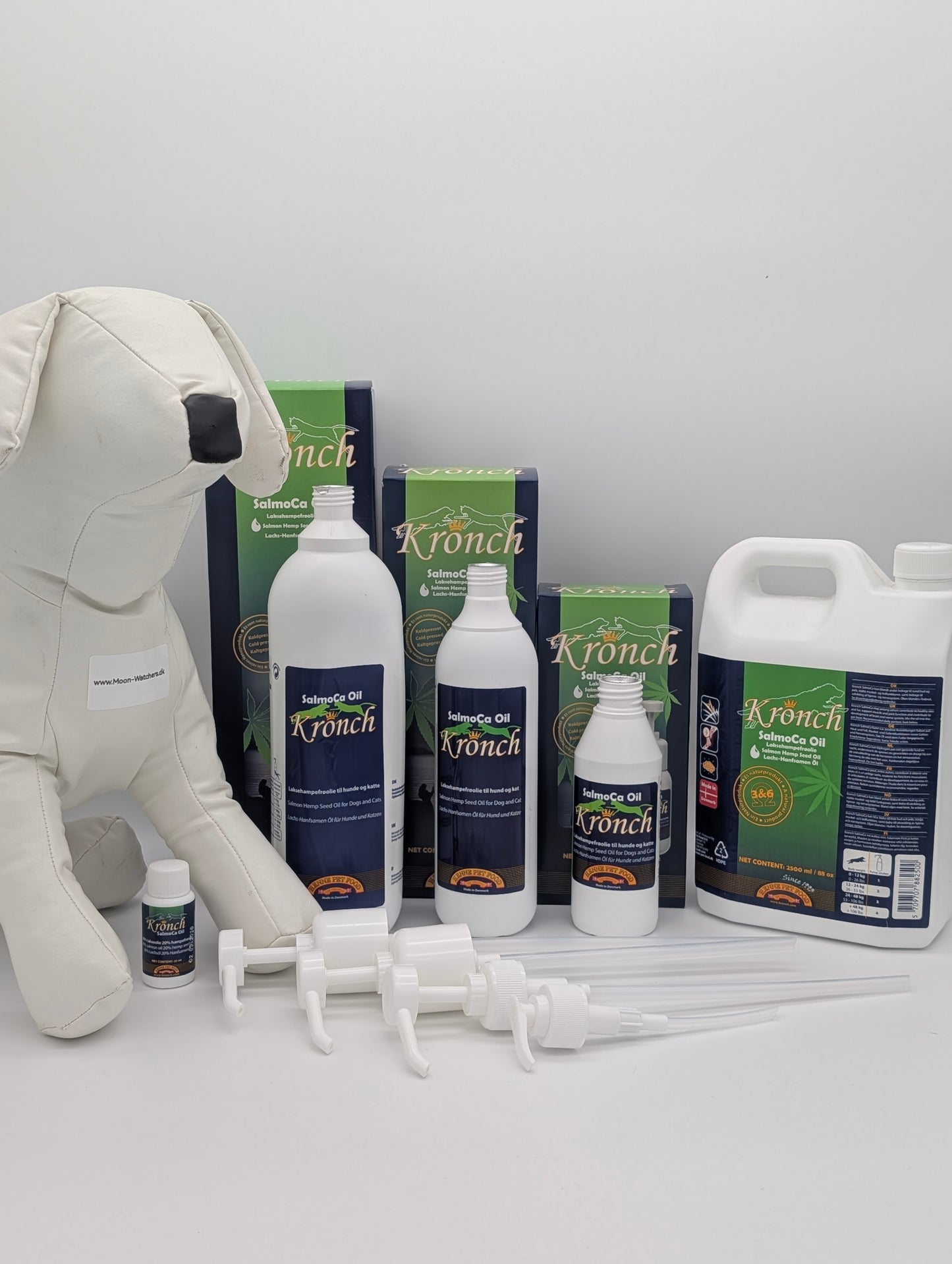 Kronch SalmoCa Lakseolie – Frisk Kilde til Essentielle Omega-3 Fedtsyrer www.moon-watchers.dk 03