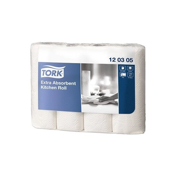 Tork Premium Køkkenrulle til Råfodring (4 rl.)