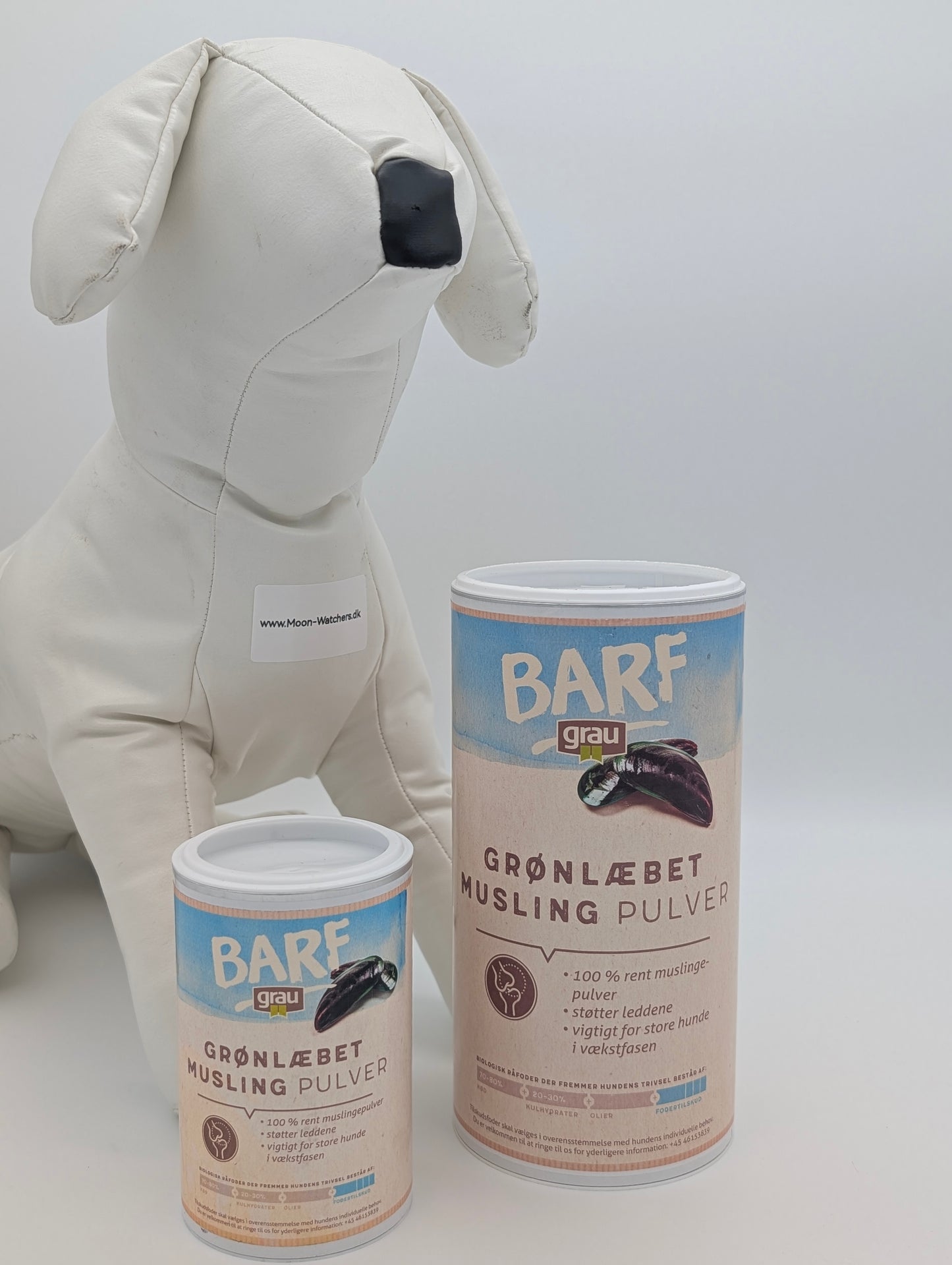 GRAU Grønlæbet Muslingepulver: Komplet Ledstøtte til Brusk, Smøring og Bevægelighed