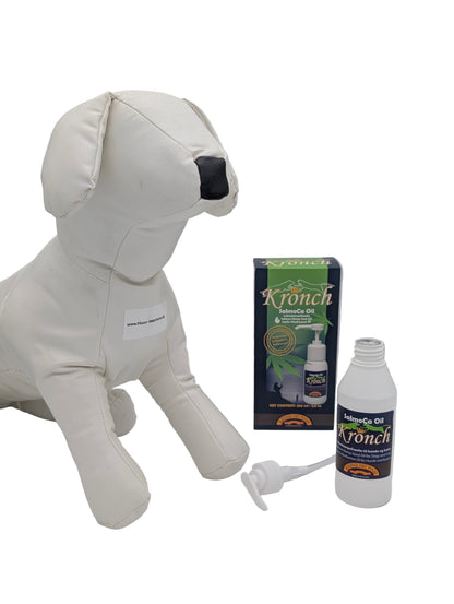 Kronch SalmoCa Lakseolie – Frisk Kilde til Essentielle Omega-3 Fedtsyrer 250 ml www.moon-watchers.dk