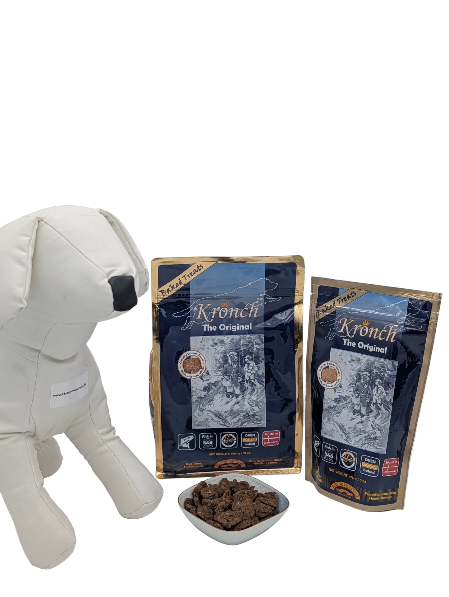 Lakse Kronch "The Original" – Kilden til Ren Kvalitet 175 + 600 g. www.moon-watchers.dk 01