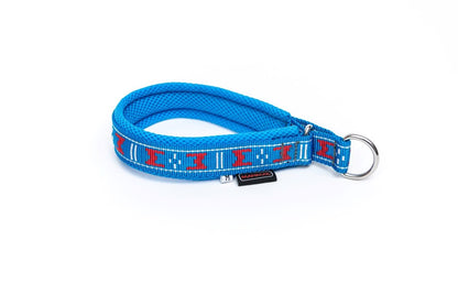 Manmat Polstret Halsbånd "Design" TRICOLOR – Komfort og Slidstyrke