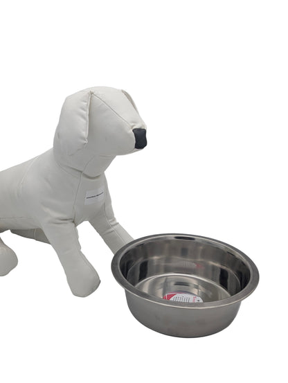 Professionel Foderskål i Rustfrit Stål fra Italienske CROCI 2900 ml www.moon-watchers.dk