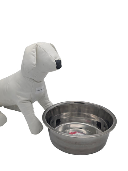 Professionel Foderskål i Rustfrit Stål fra Italienske CROCI 4700 ml www.moon-watchers.dk