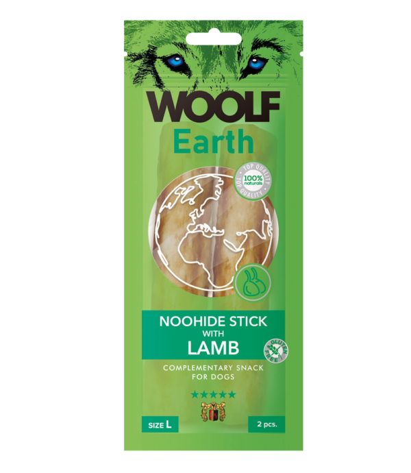 Woolf Earth Noo-Hide Tyggeben - Lam L www.moon-watchers.dk