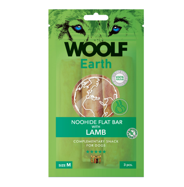 Woolf Earth Noo-Hide Tyggeben - Lam M www.moon-watchers.dk