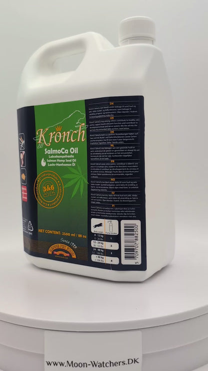 Kronch SalmoCa Lakseolie – Frisk Kilde til Essentielle Omega-3 Fedtsyrer