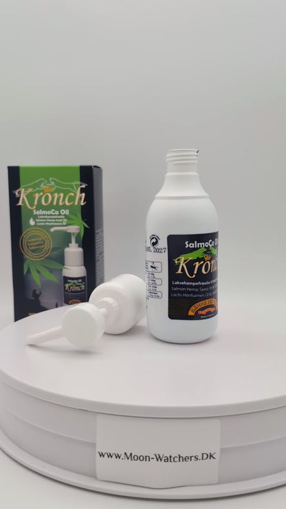Kronch SalmoCa Lakseolie – Frisk Kilde til Essentielle Omega-3 Fedtsyrer