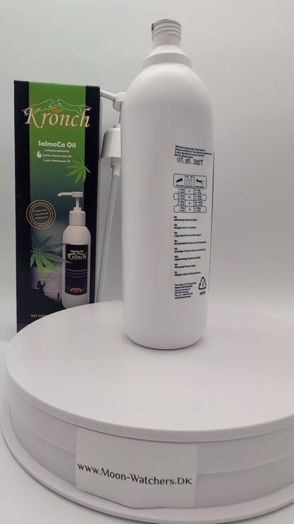 Kronch SalmoCa Lakseolie – Frisk Kilde til Essentielle Omega-3 Fedtsyrer