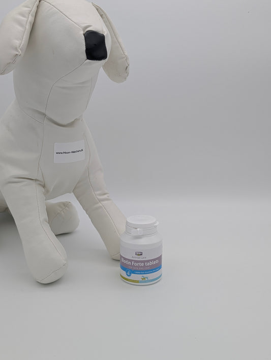 GRAU Biotin Forte Tabletter: Avanceret Biokemisk Støtte til Pels, Hud og Kløer