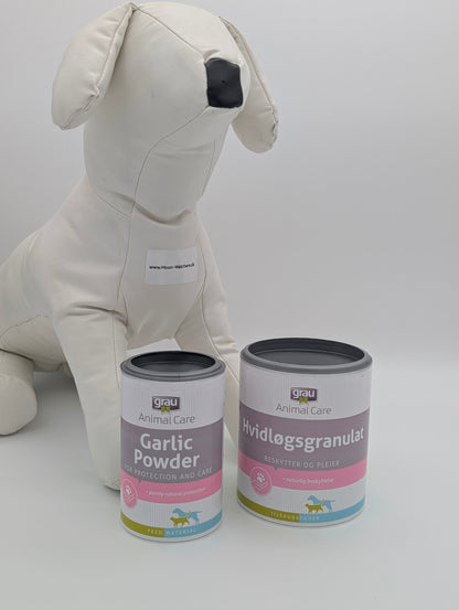 GRAU Hvidløgsgranulat: Funktionel Understøttelse af Tarmmiljø og Hud